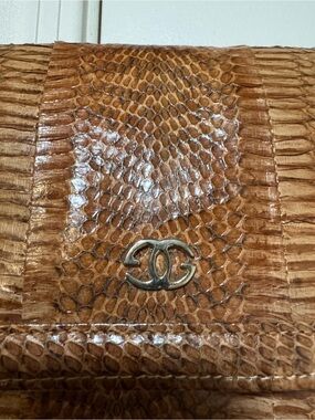 Vintage Python Shoulder Bag